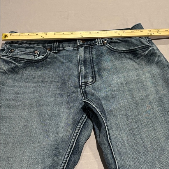 FLYPAPER Men's Jeans 32/30 Bootcut Blue Denim RN 114936 Y2K Grunge - Picture 7 of 12